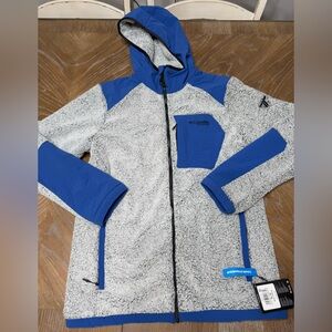 Columbia titanium Men Hoodie Size M Arctic Crest™ Sherpa Full Zip
